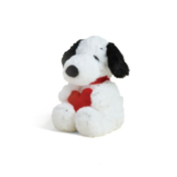 RED HEART SNOOPY Warmies Cozy Plush Heatable Lavender Scented Stuffed Animal