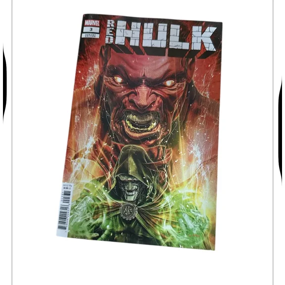 RED HULK #3 JOHN GIANG VARIANT [DOOM] Bagged and boarded