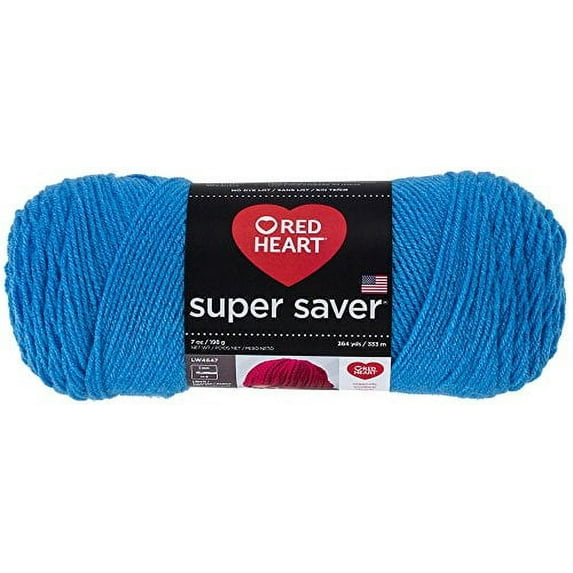 RED Heart Super Saver Yarn, Delft Blue