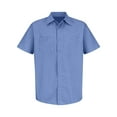 thumbnail image 1 of RED KAP Men's Short Sleeve Industrial Solid Work Shirt - SB22BS, 1 of 4