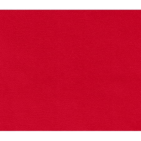 (RED) NEW Soft Skin Vinyl 54" Wide Stretch Faux Leather Great for Upholstery & Bags Sold by the Yard
