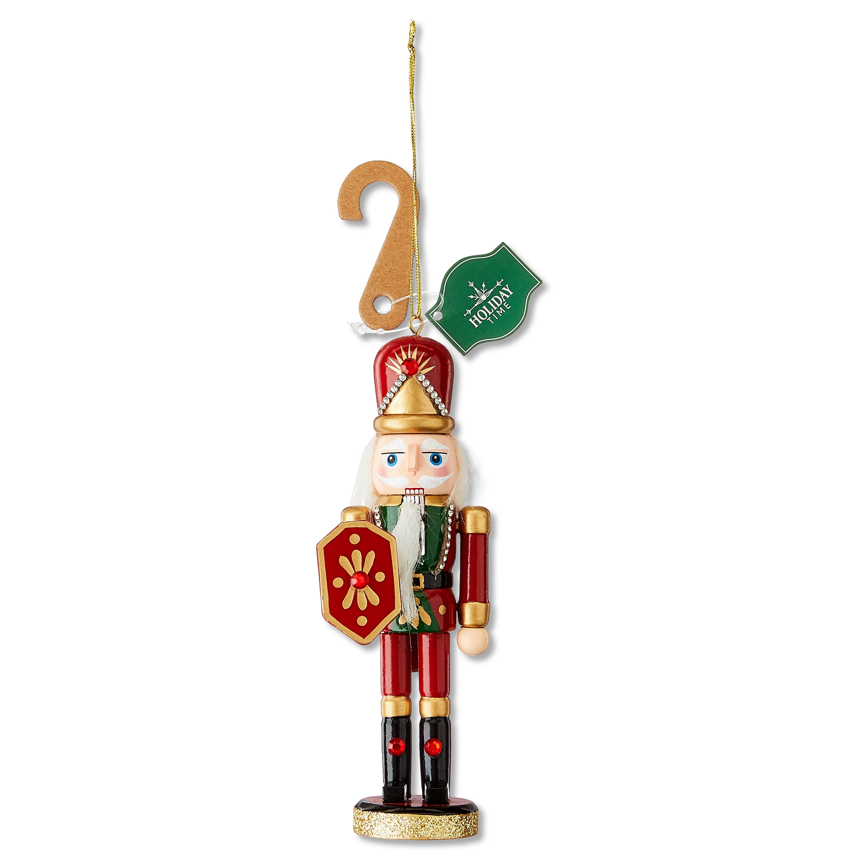 Nutcracker Christmas Ornament, Red, 5.5", by Holiday Time
