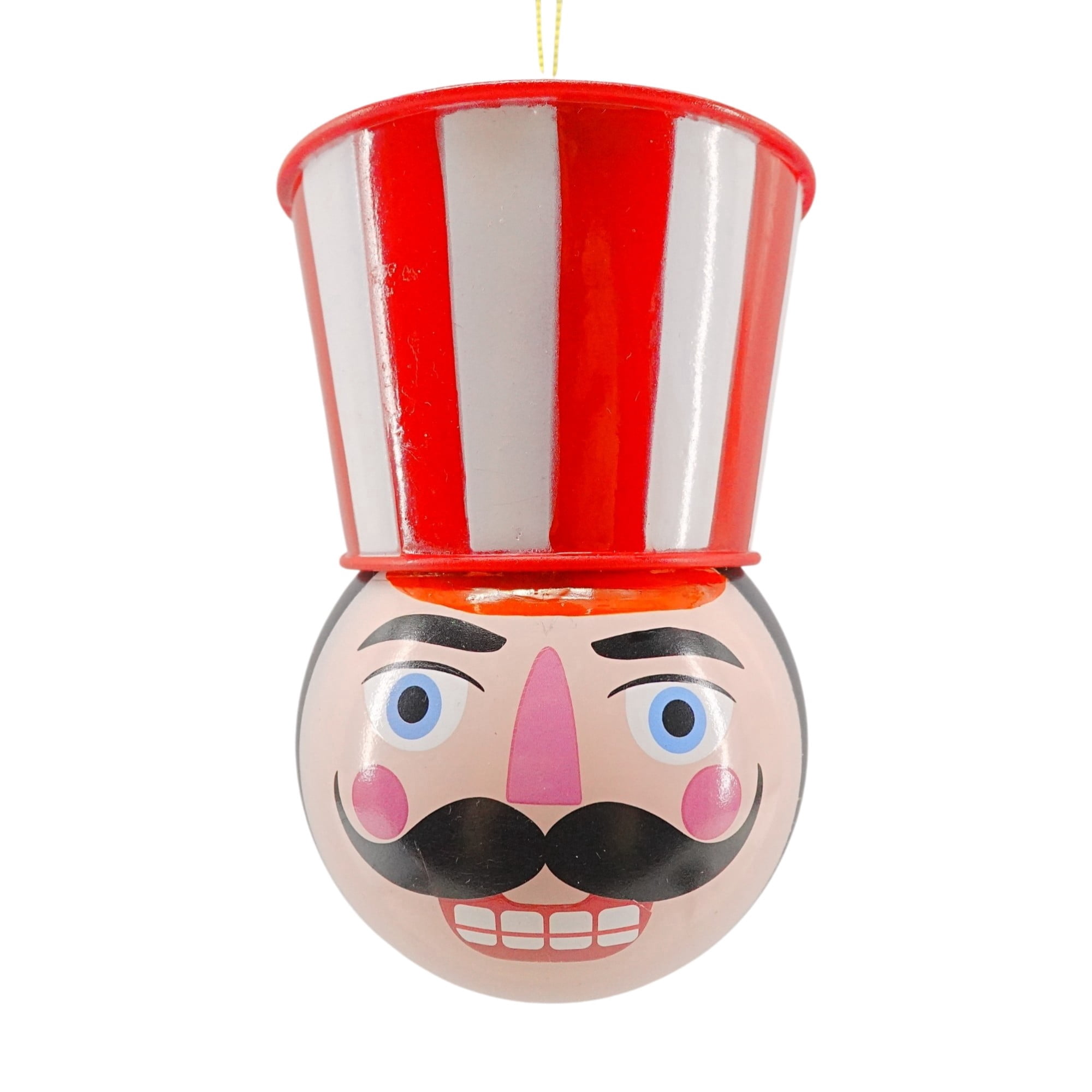 Multicolor Nutcracker Head Christmas Ornament, 5", by Holiday Time
