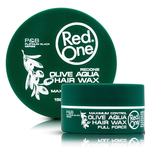 RED ONE MAXIMUM CONTROL OLIVE AQUA HAIR WAX FULL FORCE 150 ML