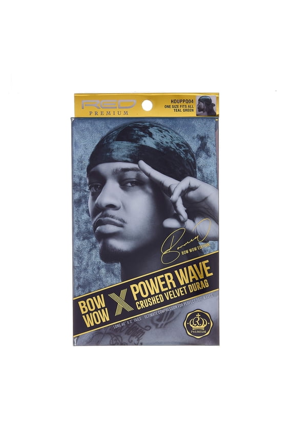 Red Crush Velvet Durag - Teal Green - HD84