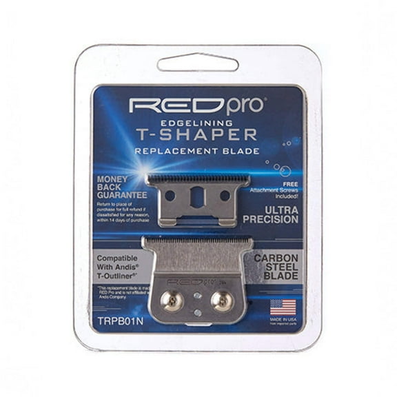 RED Pro T-Edgeliner Replacement Blade (Made in USA) Compatible with RED PRO TRP01N T-Edgeliner, TRP02N Edgeliner, Andis GTO T-Outliner GO Outliner (T-Edgeliner Blade)