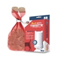 thumbnail image 1 of RED ROCKET MULTI-KITTY TWIST'R XL REFILL BAGS 10PACK for 8L MULTI-KITTY TWIST'R CAT/CLASS Litter Pail, 7-Layer Film, 1 of 10