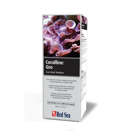 RED SEA KH CORALLINE GRO 500ML 16.9OZ LIVE ROCK VITALIZER SUPPLEMENT