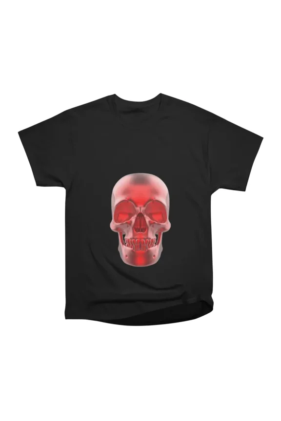 RED SKULL T-Shirt Tee Gift For Him Merch For Her Apparel For Friend 1