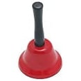 thumbnail image 1 of RED STEEL HAND BELL 5", 1 of 2