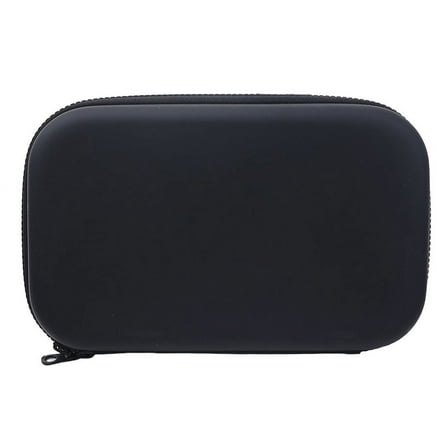 RED.STONE Makeup Brush Case Organizer, Cosmetic Organizer Detachable Pouch, Multipurpose Storage Case for Travel Home, Black