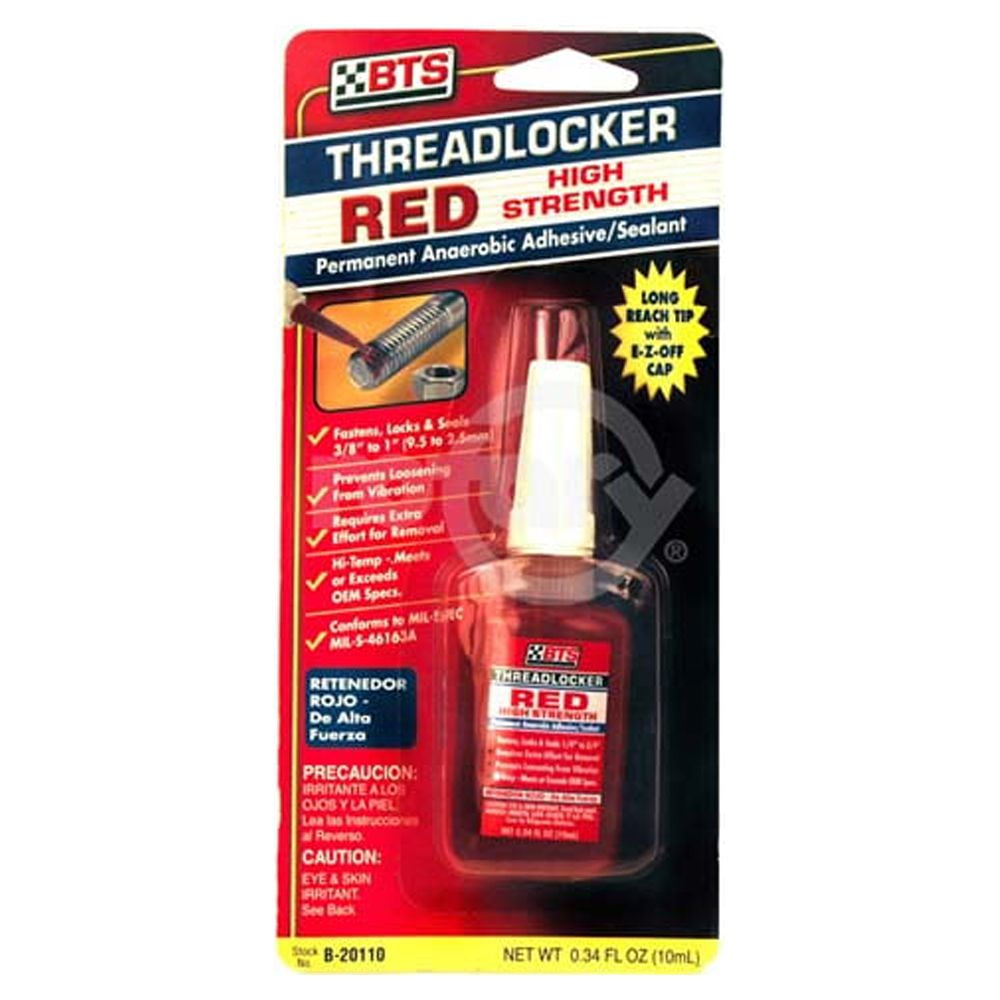 Rotary 12407 Threadlocker .34 Fl. Oz. Bottle (Red)