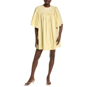 RED Valentino womens Gathered Mini Dress, 44