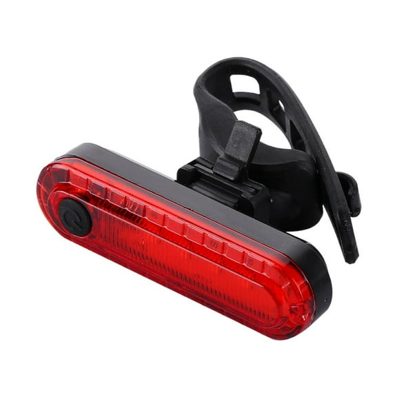 RED/WHITE LED Bicycle Tail Light USB Rechargeable Bike Warning F2M4 Light I0Z0