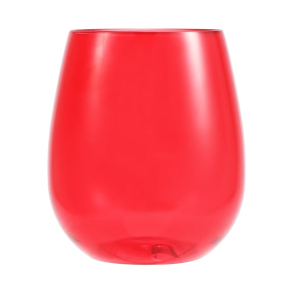 Plastic Stemless Wine Tumbler, Red, 18 oz, Patriotic by Way To Celebrate