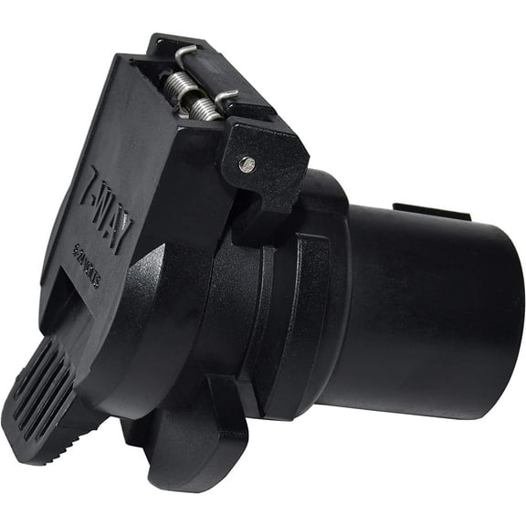 RED WOLF 7 Way RV Blade Trailer Adapter USCAR Socket Twist Lock for GM Model GMC Yukon XL 2000-2014 Sierra 1999-2007 Chevy Silverado 1999-2008