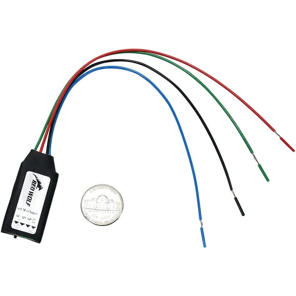 RED WOLF Adjust DC 12V to 3.3V 5V 6V DC Step Down Converter Power Supply Voltage Adapter Reducer Regulator for Vehicles Accessories Devices Backup Camera Radio