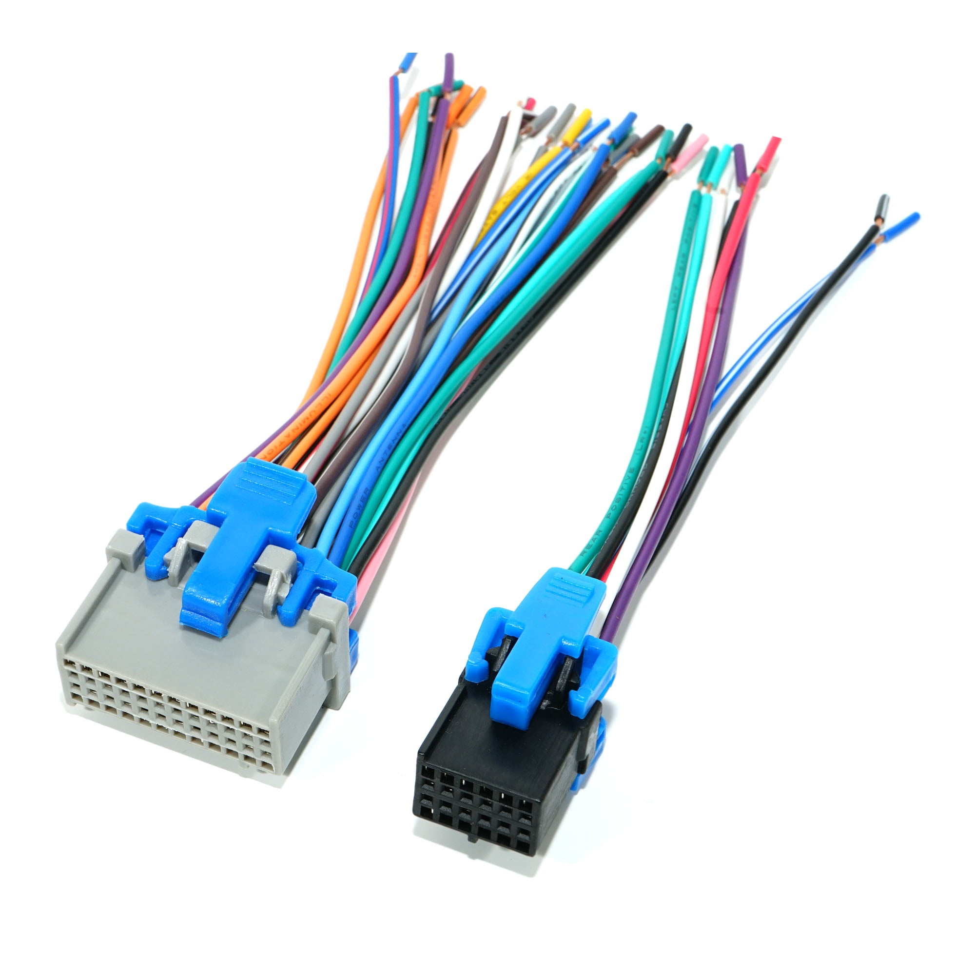 RED WOLF Car OE Stereo Radio Wiring Harness Adapter Connector Female