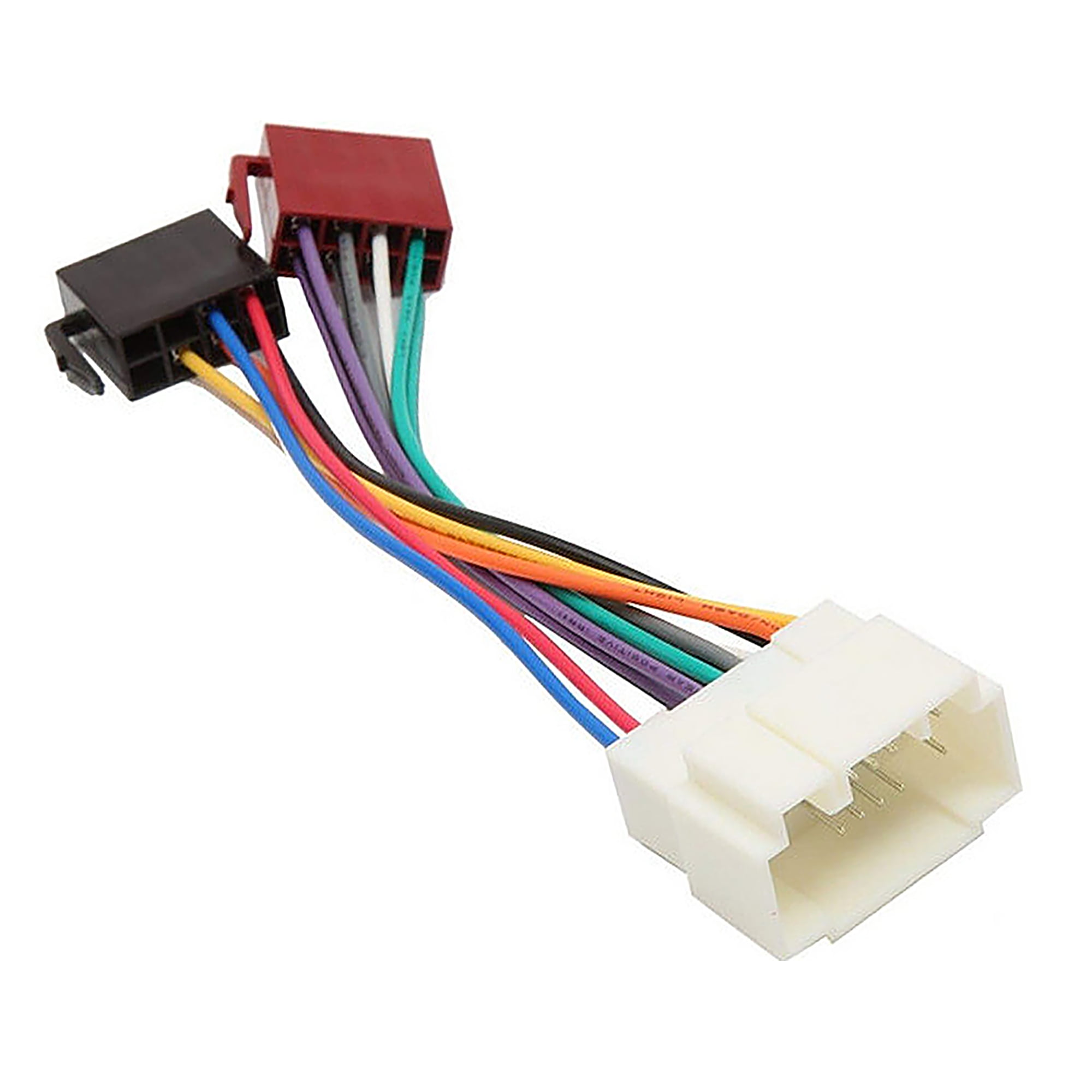 RED WOLF Car Vehicle Stereo Radio Wiring Harness Adapter ISO Converter Compatiable with Honda Civic 2006 2011 Cr V 1999 2006