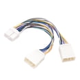 thumbnail image 1 of RED WOLF Y-Cable Wire Harness One Male To Two Female Full Pins for Acura CSX 2006-2011 Amplifier Harness, 1 of 5