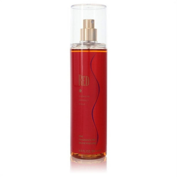 RED by Giorgio Beverly Hills Fragrance Mist 8 oz for Women - Walmart.com