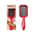 thumbnail image 1 of RED by KISS Dry Vent Heat-Resistant Hair Brush, Detangling Fast Blow Drying for Wet Dry Curly Thick Straight Hair (RED), 1 of 4