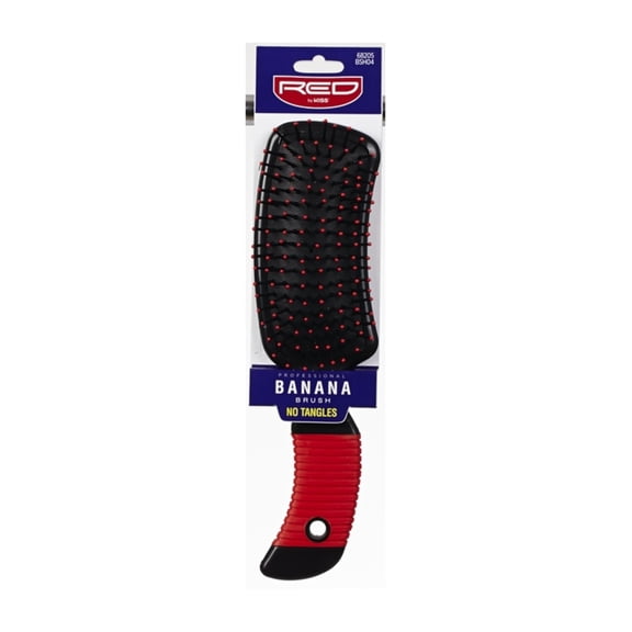 KISS - RED PROFESSIONAL BANANA BRUSH