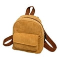 thumbnail image 1 of REDARER 2025 Velcor Backpack - Solid Color Corduroy & Velvet (Minimalist, Lightweight for School/College, Water-Resistant), 1 of 8