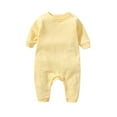thumbnail image 1 of REDARER Baby Bodysuit, Long Sleeve Shoulder Snap Jumpsuit for Baby, Soft Everyday Playwear Outfit,Size:6-9 Months, 1 of 2