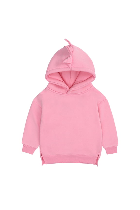 Baby Boy Zip Hoodie, -Lined Solid Pullover, Long Sleeve Winter Outerwear,for 6-9 Months