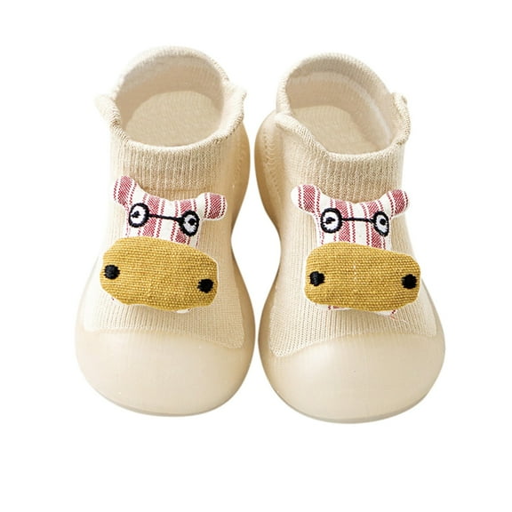 REDARER Baby Boys Girls Shoes Cute Cartoon Animals Soft Soles First Antislip Shoes Prewalker,18-24 Months