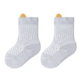 thumbnail image 1 of REDARER Baby Cat Ears Socks - Soft Breathable Mesh Socks for & Toddlers, Stretchy Cotton Crew Socks for Boys & Girls, 1 of 2