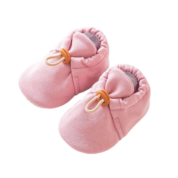 REDARER Baby First Walkers Soft Sole Non- Booties Adjustable Straps Cute Cartoon Designs Prewalker Shoes for Infants,Size:11