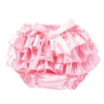 thumbnail image 1 of REDARER Baby Girl Bowknot Ruffle Bloomer, Soft Breathable Cotton Training Panty & Cover for Everyday,Size:0-6 Months, 1 of 9