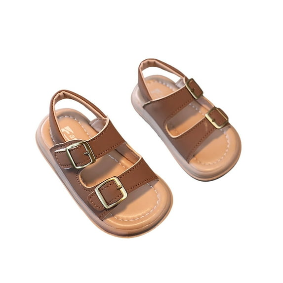 REDARER Baby Girl Boy Sandals Comfort Preium Summer Outdoor Casual Beach Shoes with Flower Bowknot Rubber Sole Prewalker First Walking Shoes,Size 2.5-3 Years
