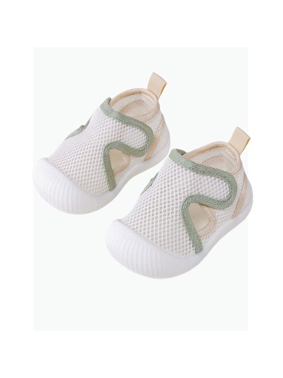 Baby Mesh Breathable Non- First Walker Shoes Soft Sole Sneakers for Boys Girls Summer,11-15 Months