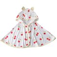 thumbnail image 1 of REDARER Baby Sun Protection Cape Lightweight Breathable Hooded Cloak with Bear Ears for Boys & Girls Summer Outdoor Wear,3-5 Years, 1 of 3