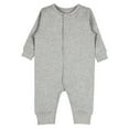 thumbnail image 1 of REDARER Baby Waffle Knit Romper, Full Snap Long Sleeve Bodysuit for & Toddlers,9-12 Months, 1 of 3