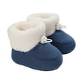 thumbnail image 1 of REDARER Baby Winter Boots, Soft Sole Elastic Ankle Shoes for Boys and Girls, Cozy First Walkers,Size:9-16 Months, 1 of 4
