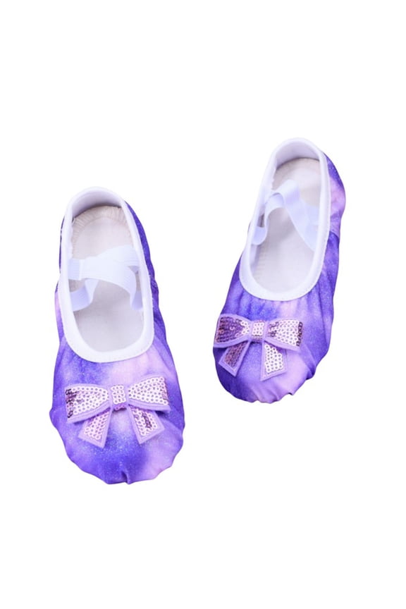 Ballet Slippers Dance Shoes Split Leather Sole for Children,3.5-4 Years
