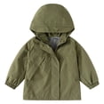 thumbnail image 1 of REDARER Boys' All-Season Windbreaker - Lightweight Hooded Jacket for Kids, Water-Resistant School & Outdoor Coat,Size:8-9 Years, 1 of 8
