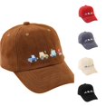 thumbnail image 1 of REDARER Boys Cartoon Construction Vehicle Embroidered Baseball Cap Soft Cotton Adjustable Summer Sun Protection Casual Hat, 1 of 4