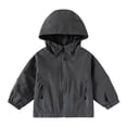 thumbnail image 1 of REDARER Boys' Hooded Windbreaker Jacket - Lightweight Zipper Coat for Outdoor School and Casual Comfort,Size:6-7 Years, 1 of 8