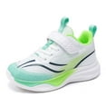 thumbnail image 1 of REDARER Boys Lightweight Running Shoes, Breathable Mesh with Non- Soft Sole - Comfortable for Daily & Sports,Color:Green,Size:12, 1 of 9