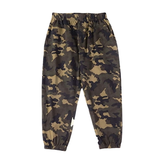 REDARER Boys Pants Casual Comfortable Trousers for Kids with Elastic Waist Durable Long Pants for School and Daily Wear,Kids Clothing,Size:8-9 Years