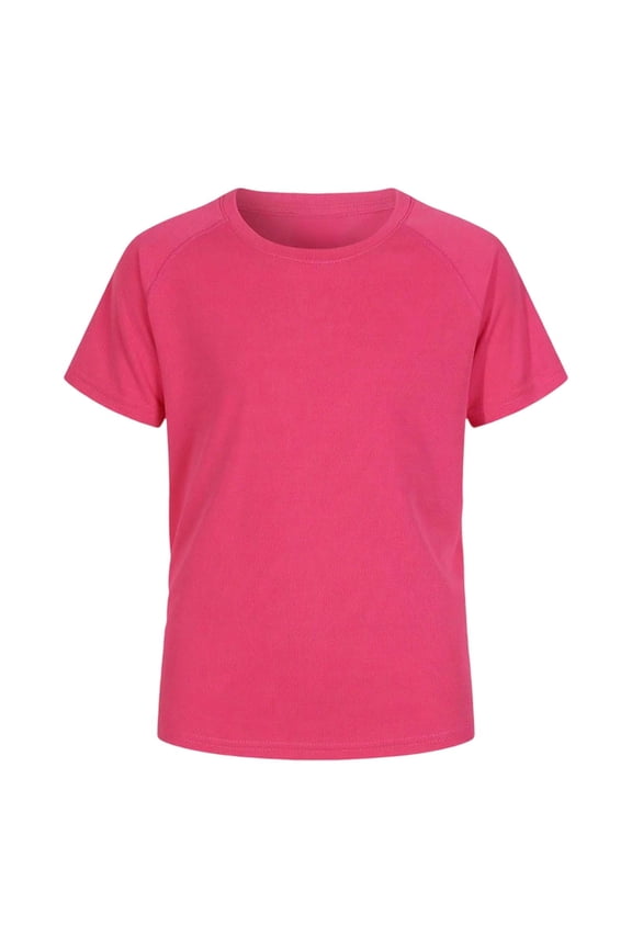 Boys' Short Sleeve Rash Guard - Toddler Kids Youth UPF Swim Shirt Water Sports Swimwear Top,5-6 Years