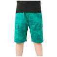 thumbnail image 1 of REDARER Boys Shorts Boys Summer Sports Shorts Solid Color Wax Dyed Printed Cropped Pants,Size 3-4 Years, 1 of 7