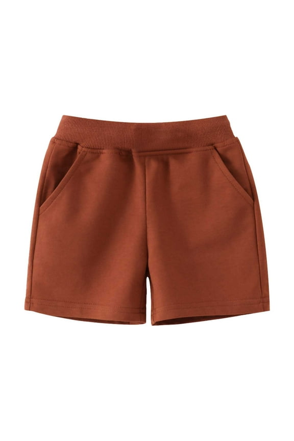 Boys Shorts Child Boys Casual Solid Shorts Summer Holiday Beach Pants Sport Shorts,Size 3-4 Years