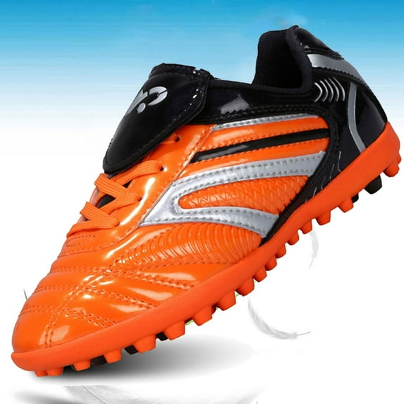 REDARER Boys Soccer Cleats: Low-Top Football Shoes with Rubber Studs | Breathable Mesh | Youth Training Athletic Footwear,Size 11-11.5 Years