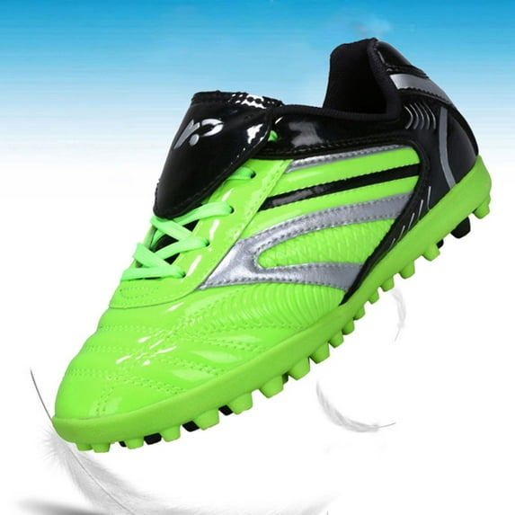 REDARER Boys Soccer Cleats: Low-Top Football Shoes with Rubber Studs | Breathable Mesh | Youth Training Athletic Footwear,Size 14-14.5 Years